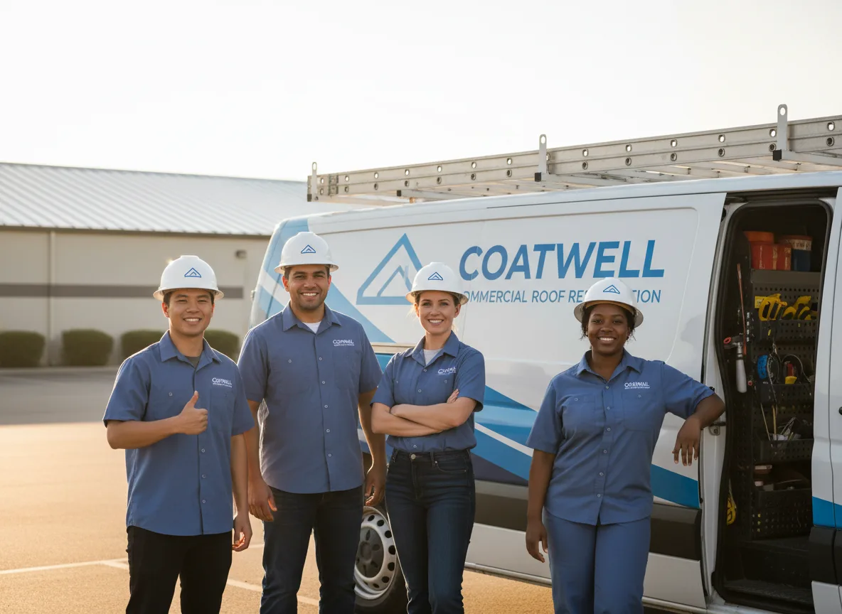 Commercial roof coating company in Glencoe, IL
